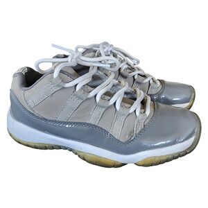 RARE🔥 Nike Air Jordan XI 11 Retro Low Cool Gray Sz 5.5Y Boys Shoes 528896-003
